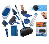 Ensemble de rouleaux à peinture, ensembles de rouleaux pour la peinture, ensembles de rouleaux et de plateaux à peinture, pinceau à peinture extensible, bac à peinture, bâton de rouleaux, agitateur, e