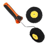 Ensemble de rouleaux de joint d'angle pour cloison sèche, de plâtre | Kit de rouleaux d'angle professionnel pour cloison sèche avec poignée ergonomique antidérapante et tête de rouleau de