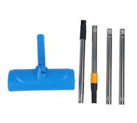 Ensemble de rouleaux de peinture 45 cm avec barre télescopique jusqu'à 160 cm - Rouleau en microfibre pour mur et plafond - Pour protection contre les éclaboussures - Bac de peinture avec roues - Kit