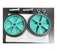 Ensemble de roulettes en PVC de 12,7 cm avec vis de montage conçues pour l'intégration et l'utilisation du cadre du compresseur d'air (B)