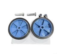 Ensemble de roulettes en PVC de 12,7 cm avec vis de montage conçues pour l'intégration et l'utilisation du cadre du compresseur d'air (A)