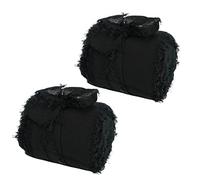 Ensemble de rubans transparents, 2 Rouleaux De 5 Mètres Rubans À Franges Faits La Main, Emballage Cadeau En Ruban Effiloché Semblable Soie
