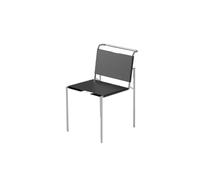 Ensemble de salle à manger en acier inoxydable avec table en métal et chaises en cuir, canapé cabine de qualité commerciale pour café et bistrot