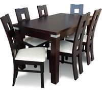 Ensemble de salle à manger Table de salle à manger 6 x chaise Set Set de table Groupe de salle à manger 7pcs. Tables Nouveau