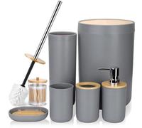 Ensemble de salle de bain - 7 pièces - matériaux de haute qualité - design minimaliste