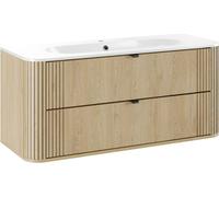 Ensemble de salle de bain KORI : meuble sous vasque 120cm + vasque à encastrer