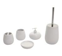 Mendler Ensemble salle de bain 5 pcs - Blanc