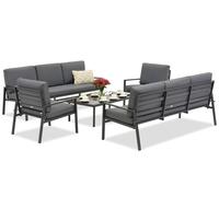 Ensemble de salon de jardin de luxe Vigo Coffee 8 anthracite Garden Point