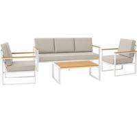 Ensemble de salon Rodiesa, couleur:blanc