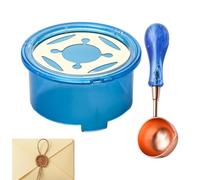 Ensemble de sceau de ,ensemble de sceau de Set de tampons | Avec sceau de cire pour enveloppe de mariage, lettre, invitation, perles de scellage à faire soi-même