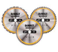 Ensemble de scies circulaires DEWALT, 3 pièces, 305 mm