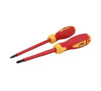 Ensemble De Screwdrivers Isolés VDE Laser 2 Pièces 8388