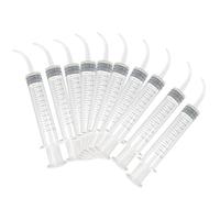 Ensemble de seringues d irrigation et aspiration dentaires en plastique buses flexibles pour le blanchiment dentaire la mesure l arrosage remplissage outil nettoyage complet