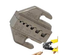 Ensemble de sertissage en acier au carbone - Système de matrice de sertissage remplaçable, accessoire d'outils de sertissage à barillet ouvert, kit de moule durable | Utilisation d'un technicien lors