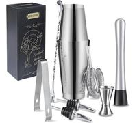 Ensemble de shakers à cocktail en verre 700/600 ml, 8 pièces, kit d'équipement de bar