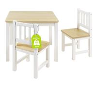 Ensemble de sièges pour enfants Amy, blanc naturel (BY)