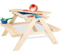 Ensemble de sièges pour enfants 'Matsch-Nicki pour 4', naturel