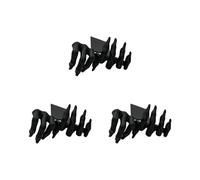 Ensemble de signets de marqueur de page de griffe, Black | Décor de lecture de main du diable imprimé en 3D pour les étagères d ’ étude et les présentoirs de vacances