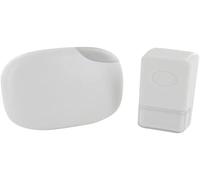 Ensemble de sonnette sans fil, modèle compact, avec prise secteur – portée de 300 mètres