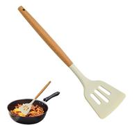 Ensemble de spatules de cuisine - Louche en silicone de 32 x 7,4 cm, cuillère de service résistante à la chaleur, spatule de cuisine antiadhésive, pelle de préparation solide | Cuillère à mélanger