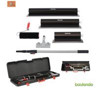 Ensemble de spatules pour surfaces, 250, 600 et 800 mm, avec rouleau lisseur, po