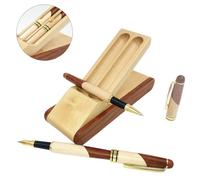 Ensemble de stylo de signature - Jucnuz - stylo-plume roseood avec box office school fournitures de bureau