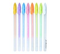 Ensemble De Stylos À Gel De Couleur Pastel, 8 Couleurs, Paillettes, Stylo À Gel Blanc Métallique, Craie Néon, Stylos À Gel De Couleur, Art Pour Fournitures Scolaires