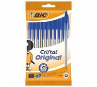 Ensemble de Stylos Bic Cristal Original 516352 Bleu (10 Unités)