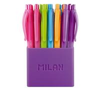 Ensemble de Stylos Milan P1 Touch Multicouleur 1 mm (12 Unités)