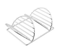Ensemble de support à tacos - 30 cm en acier inoxydable pour plateau, burrito, plateau de service, support de burrito, organisateur pour cuisiniers, divertisseurs, rassemblements, restaurants, camions