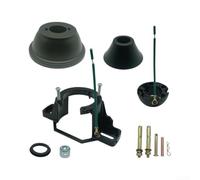 Ensemble de support de montage pour ventilateur de plafond avec rotule pour | en acier laminé à froid de 2,5 mm jusqu'à 45 kg, compatible avec les boîtes électriques standard de 10,2 cm et les barres de
