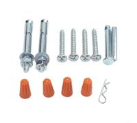 Ensemble de support de ventilateur de plafond avec boule de suspension pour | Acier laminé à froid de 2,5 mm, résistant à la rouille, pour plafonds plats/basse pente, utilisation intérieure/extérieure
