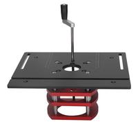 Ensemble de support élévateur manuel pour table de défonceuse, en aluminium