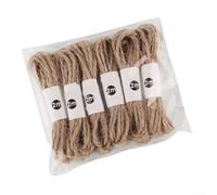 Ensemble de supports pour plantes aériennes avec corde de jute réglable pour suspendre tillandsia sans terre, support vertical en fer noir, petite ou grande taille pour (D)