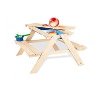 Pinolino Ensemble de sièges pour enfants Matsch-Nicki pour 4 – bois massif non traité – naturel