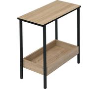 Ensemble de tables de chevet moderne en chêne clair, 2 pièces, table basse, petite table, table de chevet