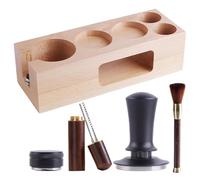 Ensemble de tamper - Outil de distribution universel antidérapant - Accessoires de station de tassage de café - Accessoires pour cuisine, studio, bar, comptoir, magasin, bureau, café
