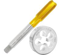 Ensemble de tarauds et filières en acier inoxydable plaqué pour créer et réparer efficacement des filetages de haute précision