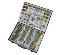 Ensemble de tarauds et outils de filetage - 110 pièces - revêtement TiN