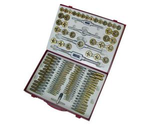 Ensemble de tarauds et outils de filetage - 110 pièces - revêtement TiN