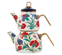 Ensemble de théière en émail Serenk