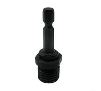 Ensemble de tige de connexion hexagonale et convertisseur de perceuse, barre d'extension en acier au carbone de 6,35 mm pour adaptation de meuleuse d'angle, finition noire, kit d'accessoires pour