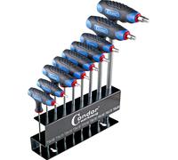 Ensemble de tournevis Condor 1119, ensemble de tournevis Torx, 9 pièces, tailles T10 à T50
