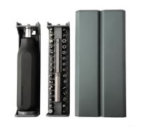 Ensemble de Tournevis de Précision 40 en 1 avec Bits Magnétiques | 38 Alloy Steel Bits, Non-slip pour aluminium Handle, Portable Storage Box, For Phones, Watches, Laptops, Glasses