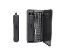 Ensemble de Tournevis Électrique Rechargeable avec Ensemble | Ergonomique, Réglable et pour lumière LED, Kit Complet avec Embouts pour phillips, Plats, Hex et pour torx pour