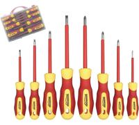 Ensemble de tournevis isolés de 8 pièces, 1000V, avec embouts magnétiques