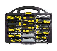 Stanley Jeu de tournevis STHT0-62141 - 34 pièces (Phillips, Torx, précision) - Valise synthétique