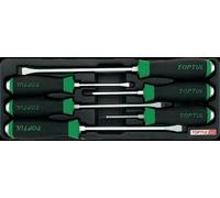 Ensemble de tournevis TOPTUL GAAT0602, poids : 1,28 kg