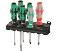 Ensemble De Tournevis Wera 334/368/6 Avec Support 05347778001