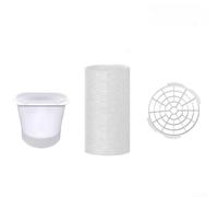 Ensemble de tuyaux d'échappement pour climatiseur mobile, raccord de 150 mm avec adaptateur ABS et moustiquaire, tuyau d'évacuation flexible de rechange pour climatiseurs, 1,5 m/2 m/2,5 m de longueur